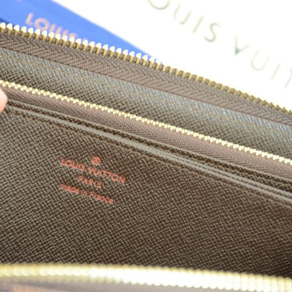 LV ZIPPY WALLET Damier Ebene Brown Genuine leather - Picture 4 of 5